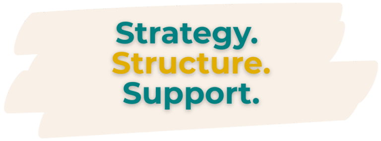 Structure strategy support with Mia Dooley Business Coaching in Cheshire